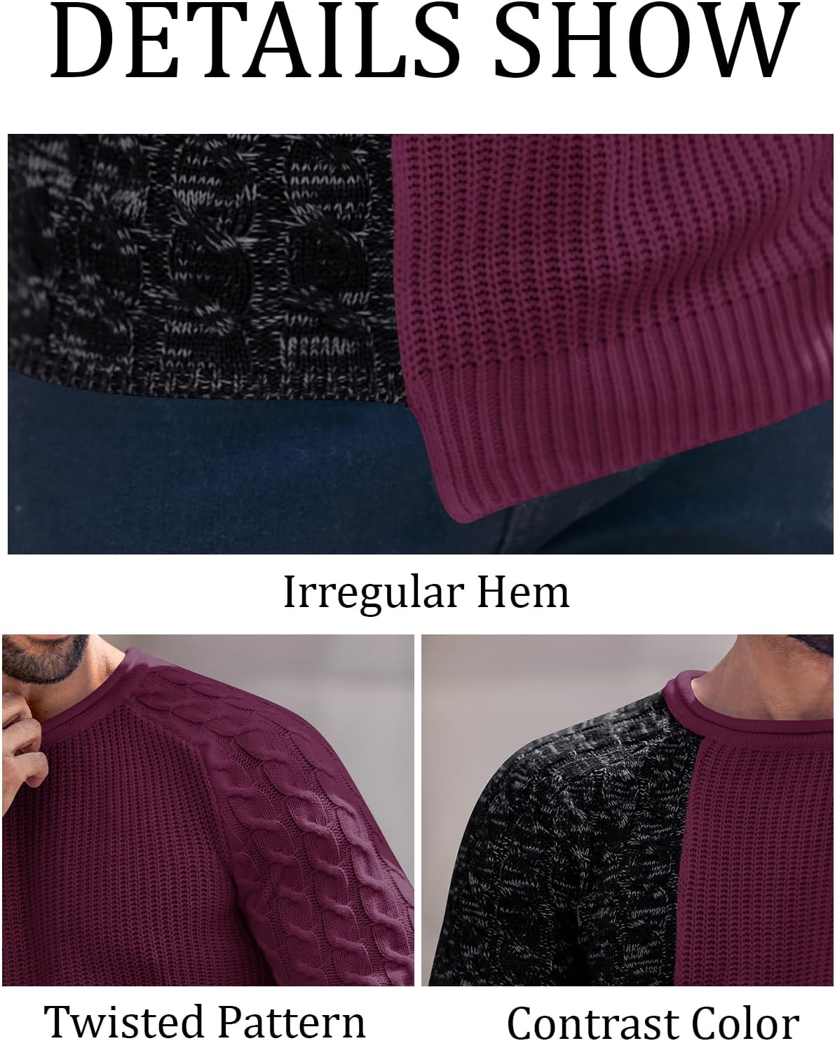 Stoere heren sweater – Noor