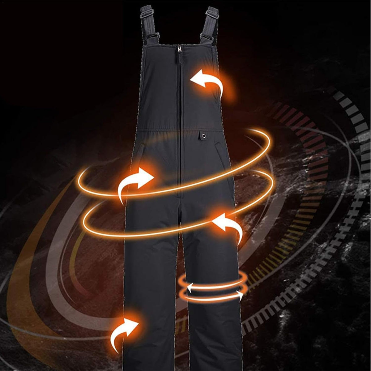 Geïsoleerde snowboard overalls