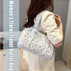 Bow duffle bag – grote canvas weekendtas met lintenaccent