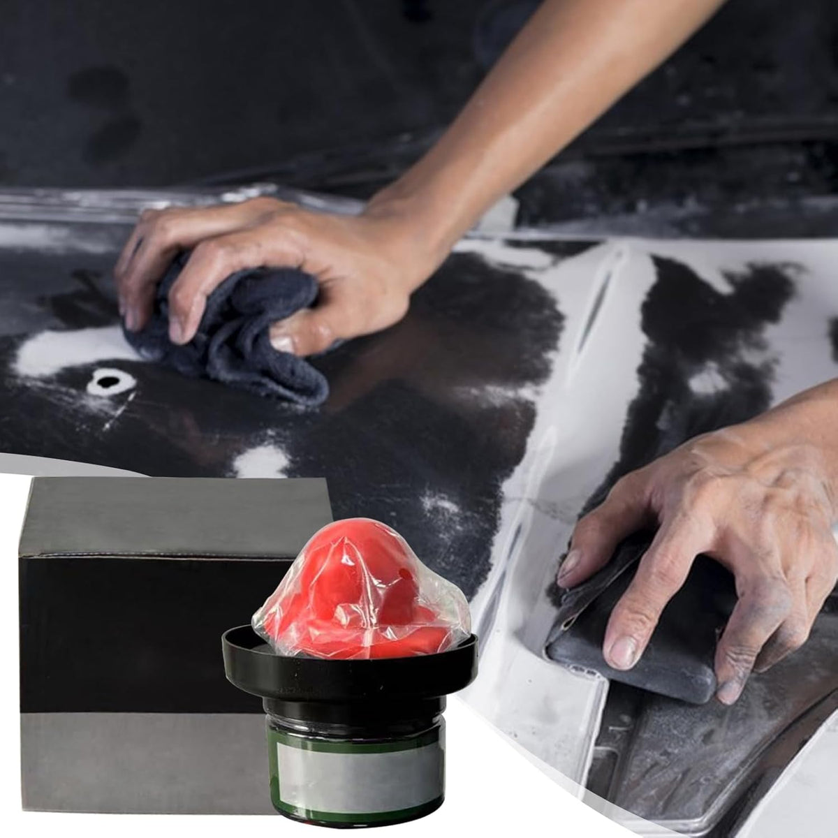 Droog gids coating poeder voor auto verfafwerking — afbeelding 9