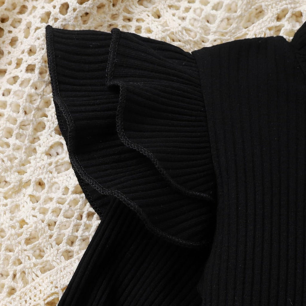 Baby winterset – gebreide coltrui en rokjesset