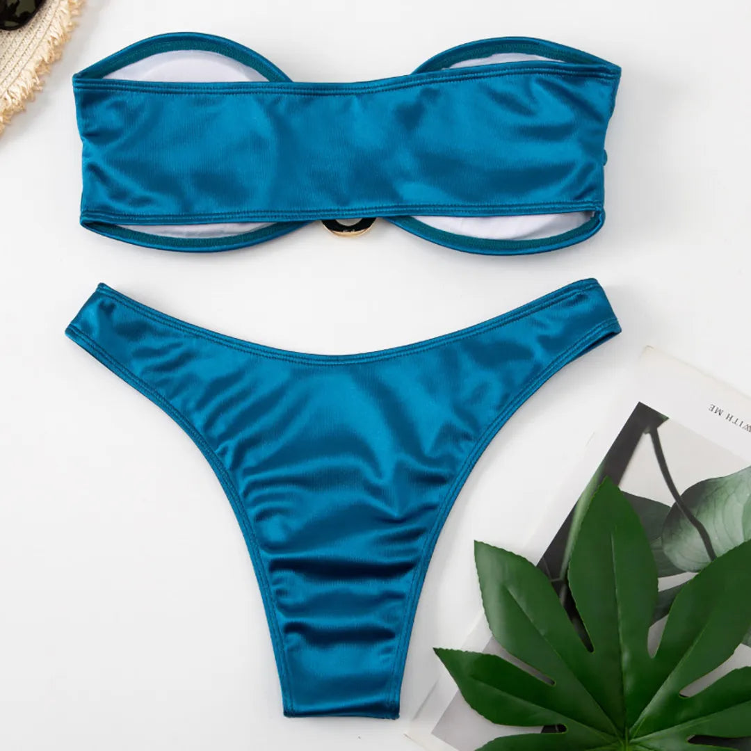 Hanna strapless bikini