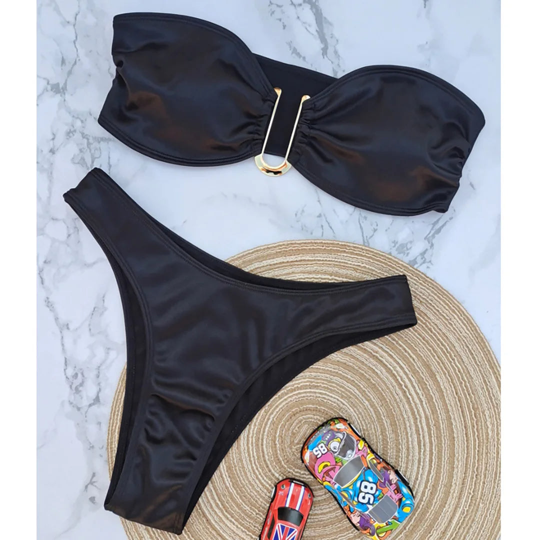 Hanna strapless bikini