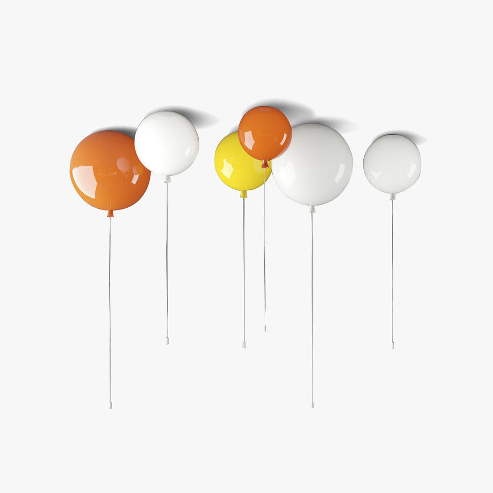 Compacte moderne LED ballon plafondlamp