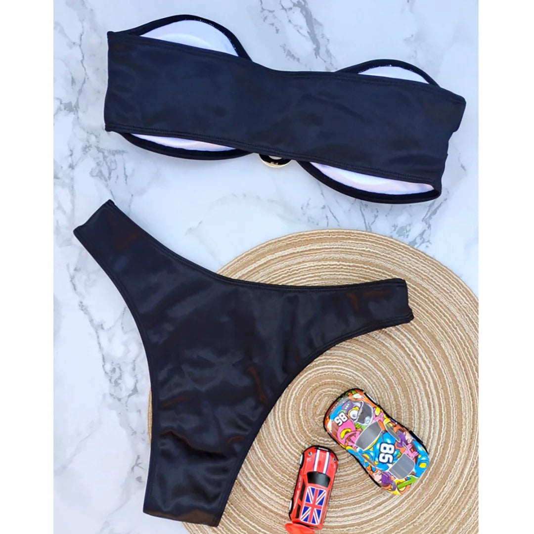 Hanna strapless bikini