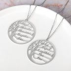 Ketting met familieboomhanger