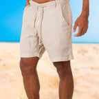 Linnen heren shorts