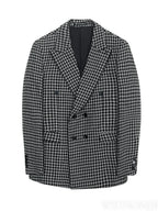 Geruite heren blazer
