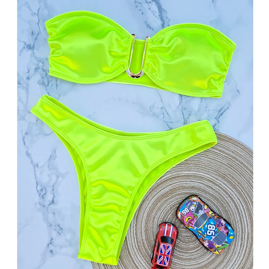 Hanna strapless bikini