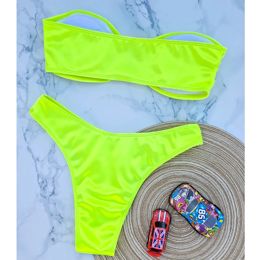 Hanna strapless bikini