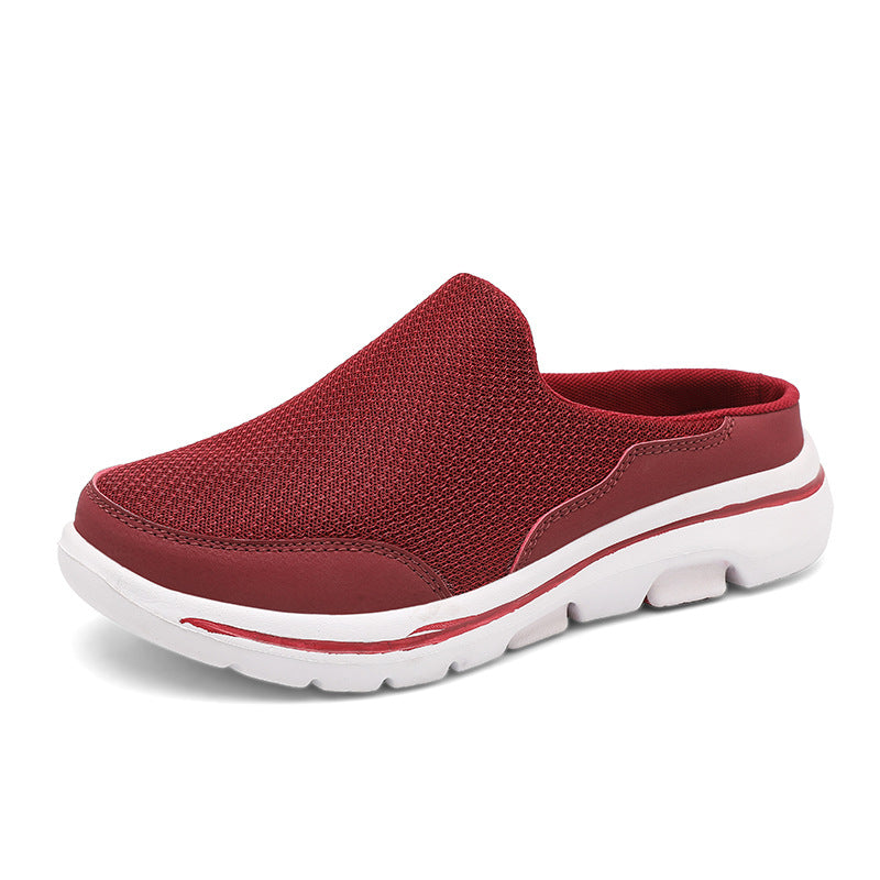 Luchtige heren instapslippers met comfortabel voetbed
