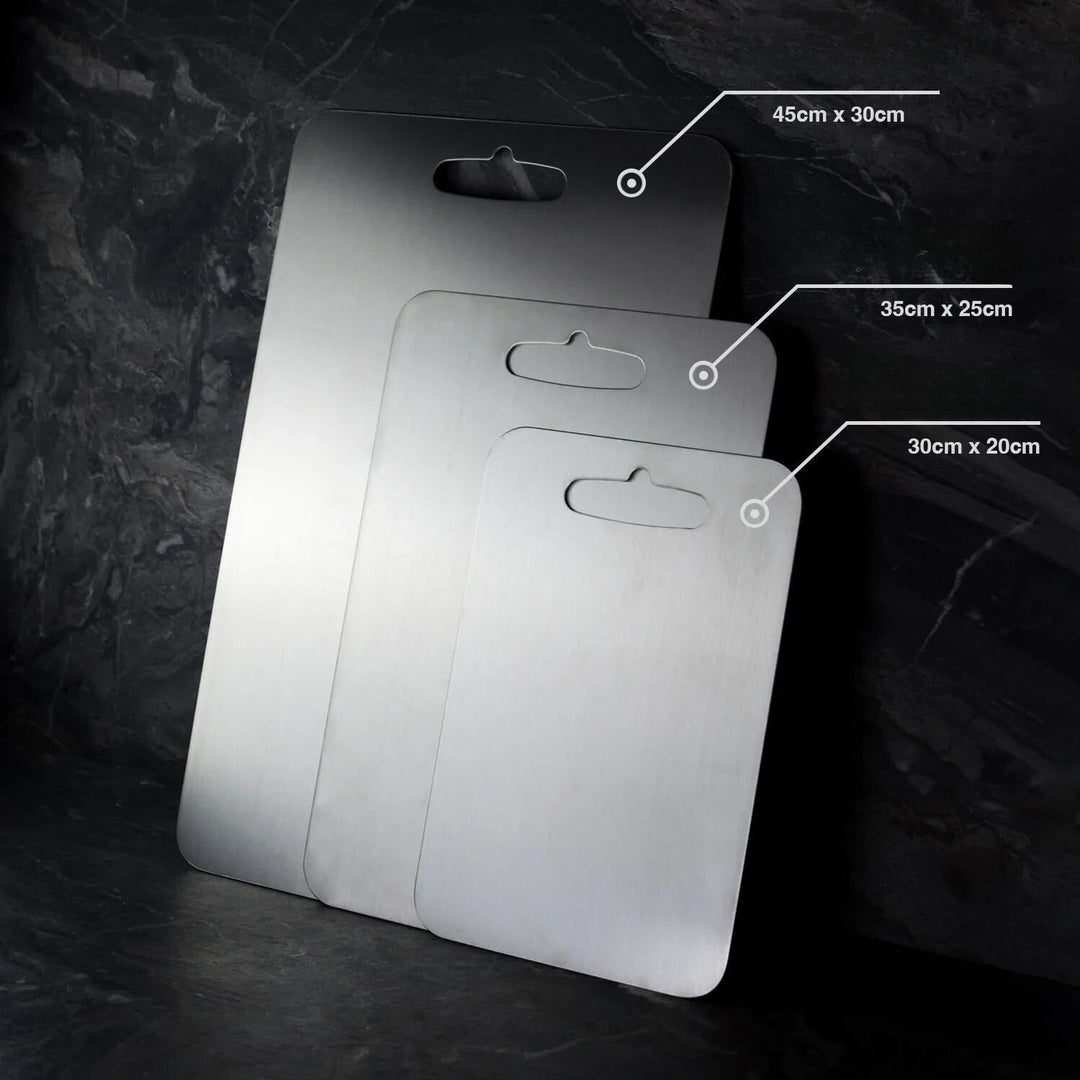 Titanium snijplank zonder BPA of microplastics
