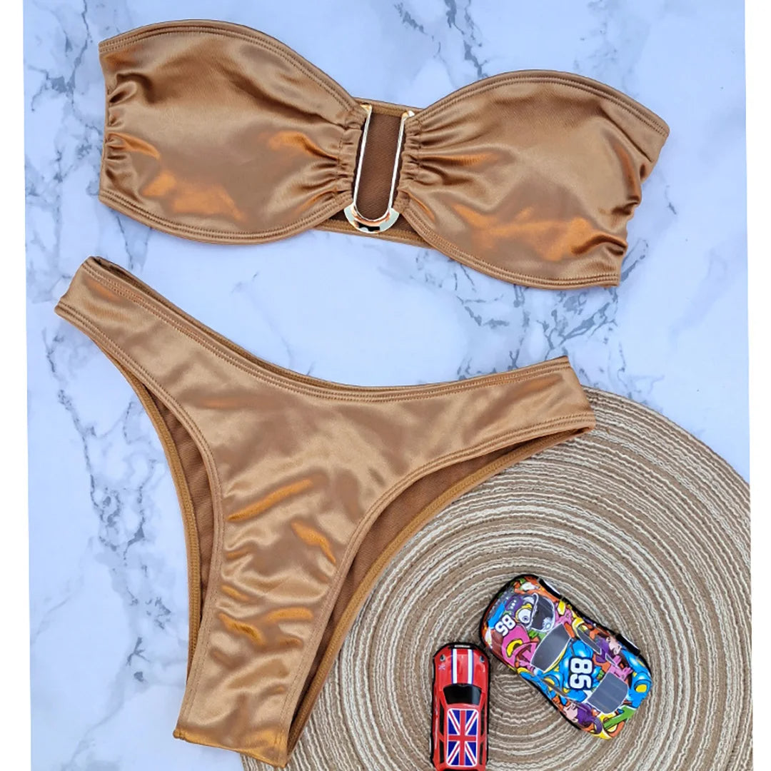 Hanna strapless bikini