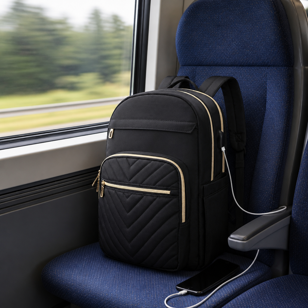 Dagrugzak met laptopvak