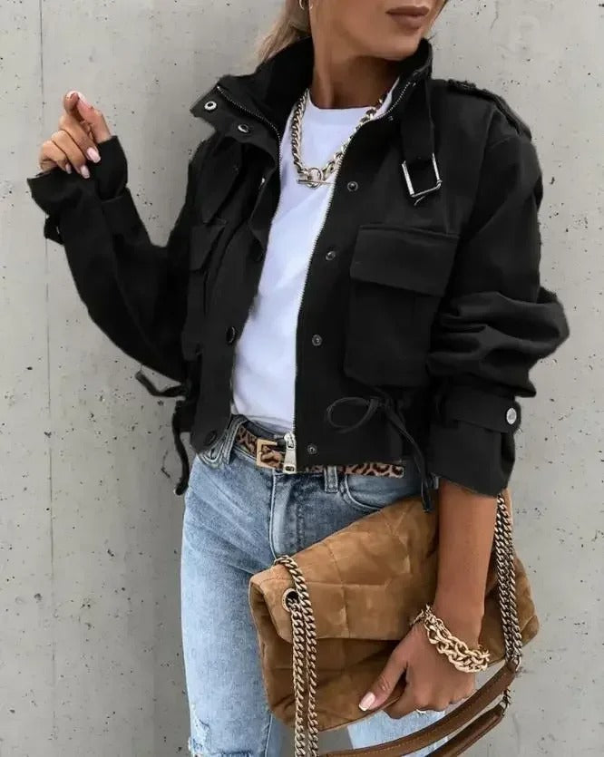 Cropped dames zomerjack