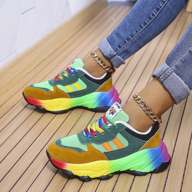Kleurrijke dames sneakers — afbeelding 27