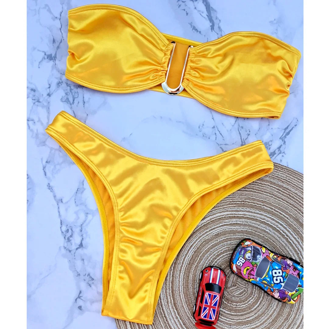 Hanna strapless bikini