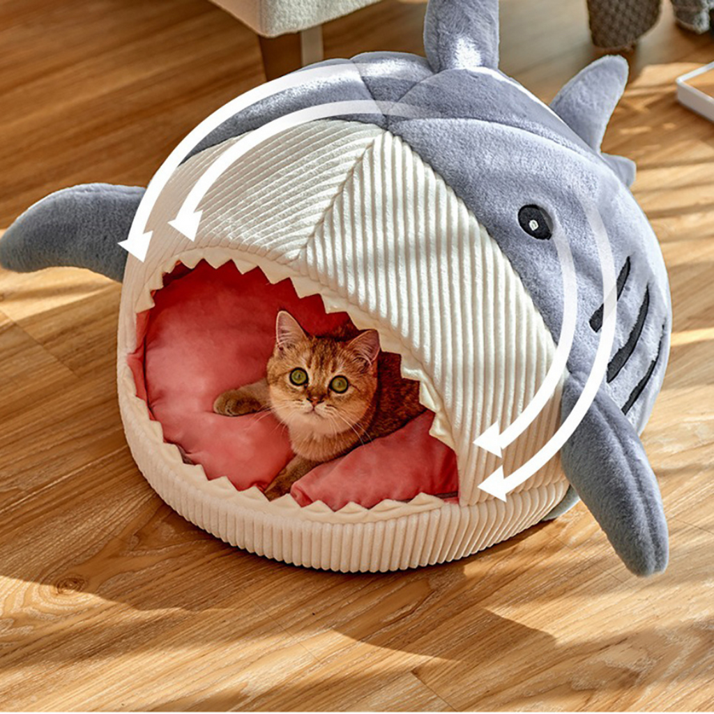 Draagbare kattengrot met warm kussen