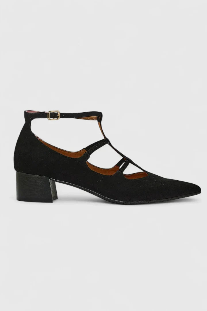 Damesschoenen met blokhak van 4 cm