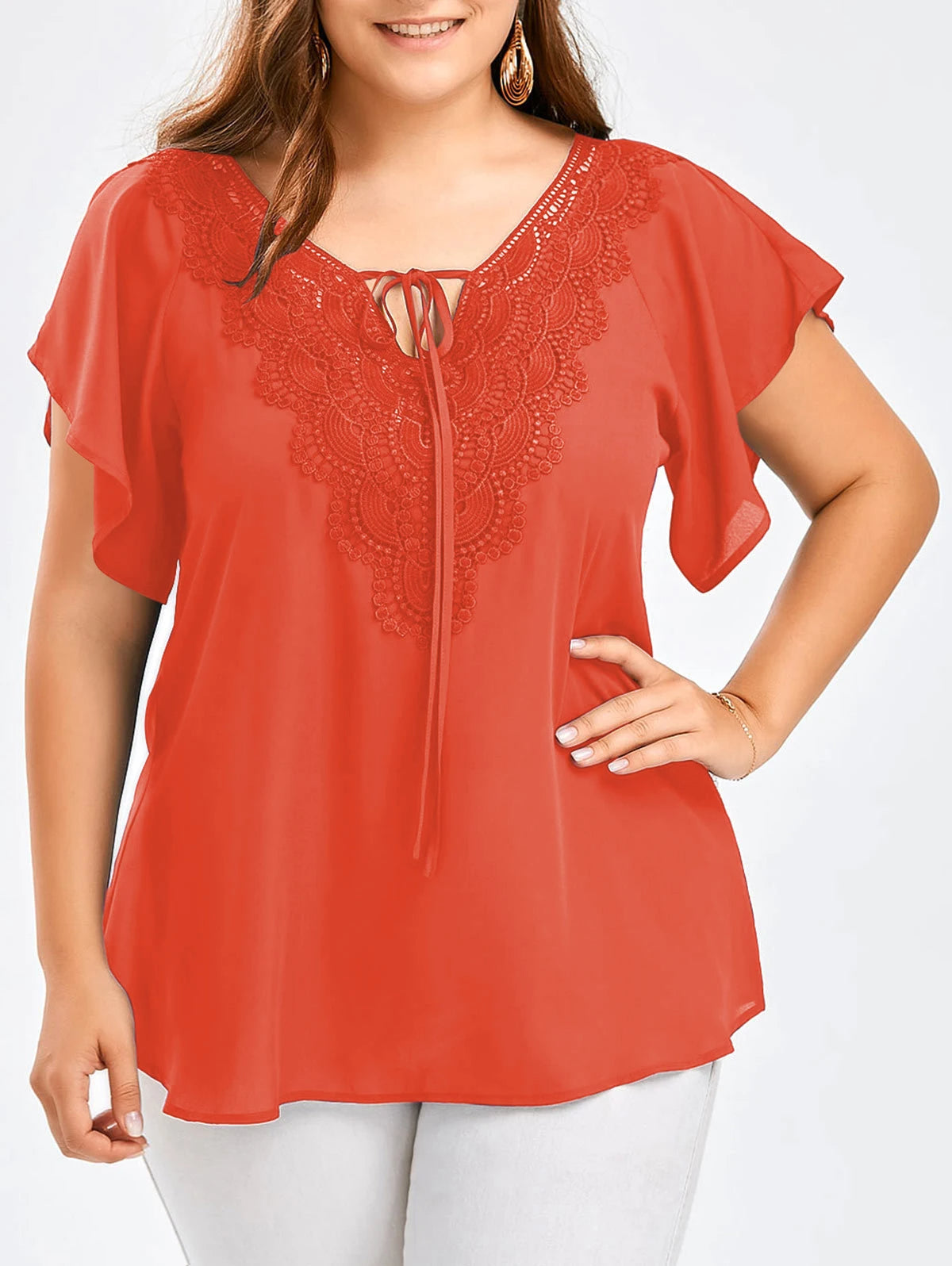 Femke plus-size top