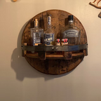 Bourbon whiskey fassregal van eikenhout