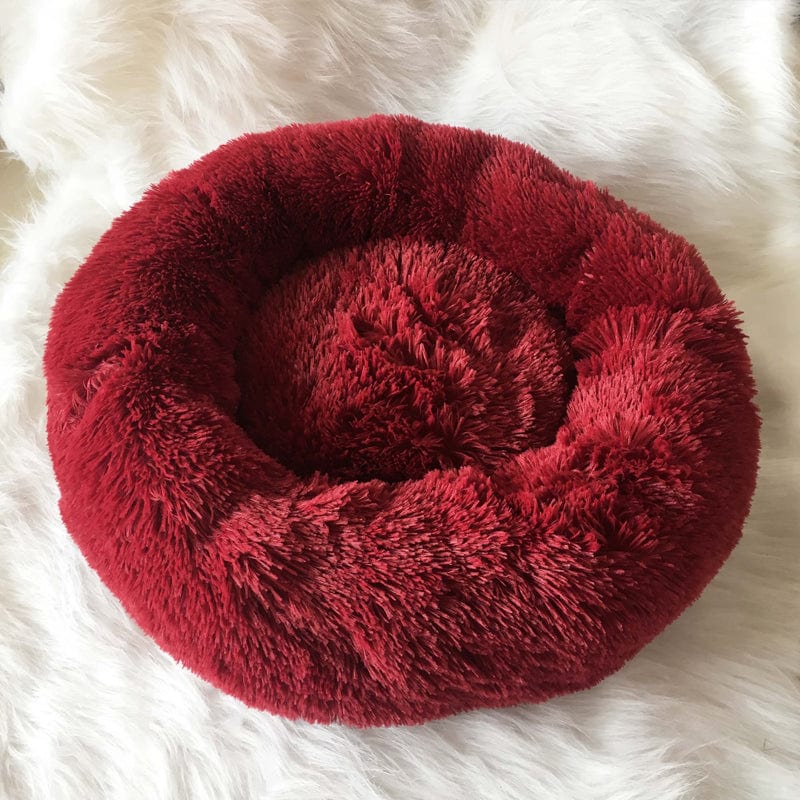 Fluffy calming bed