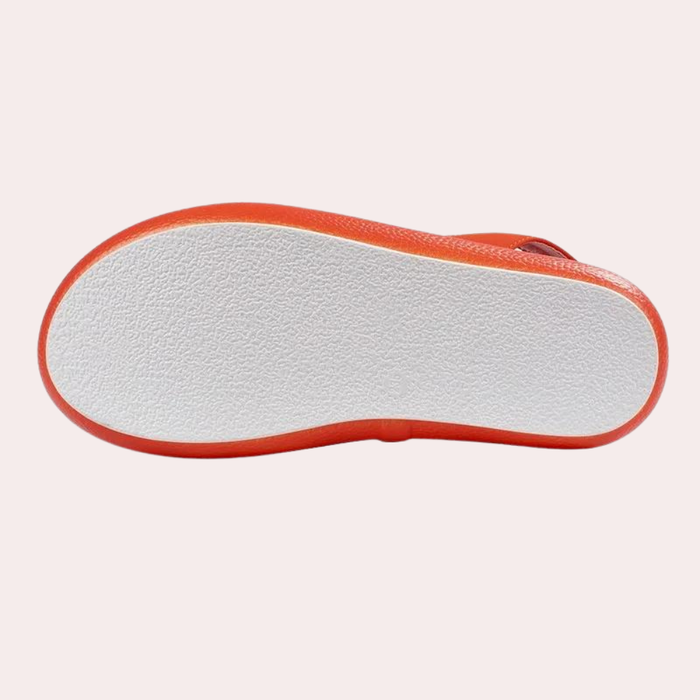 Dames zomerschoenen met dikke zool