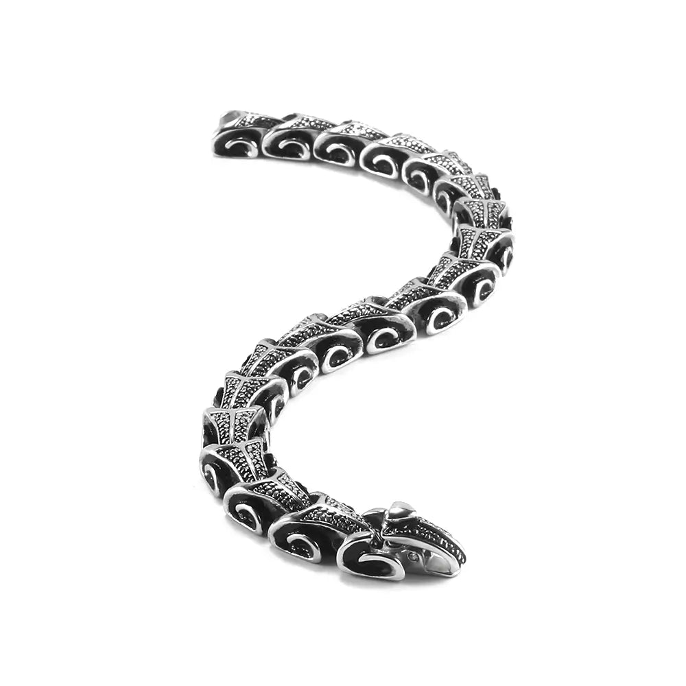 Mannen draak vorm armband