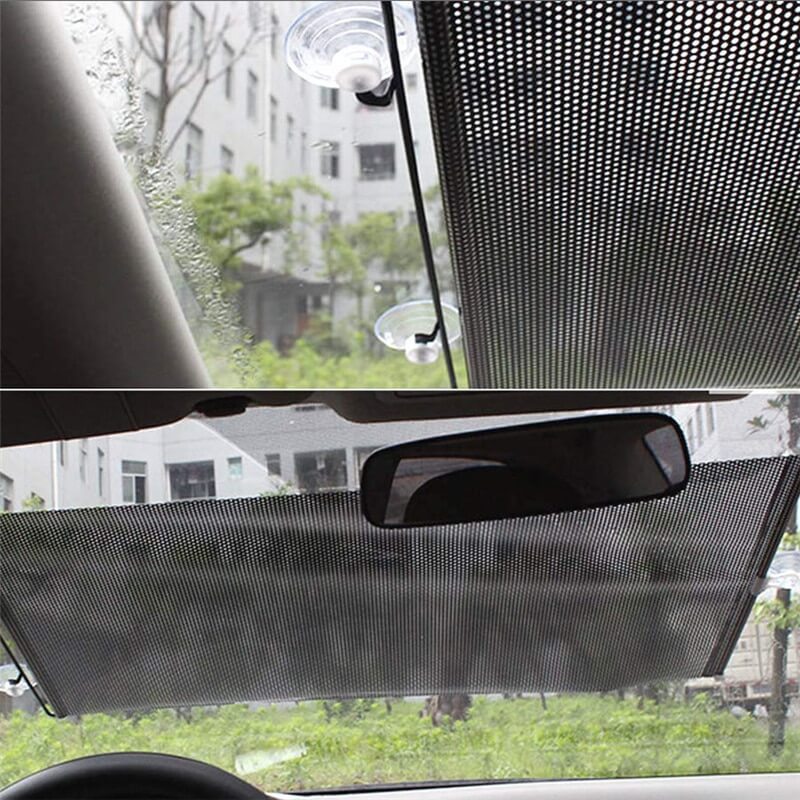 Warmte-Isolatie auto zonnescherm – materiaal: PVC — afbeelding 3