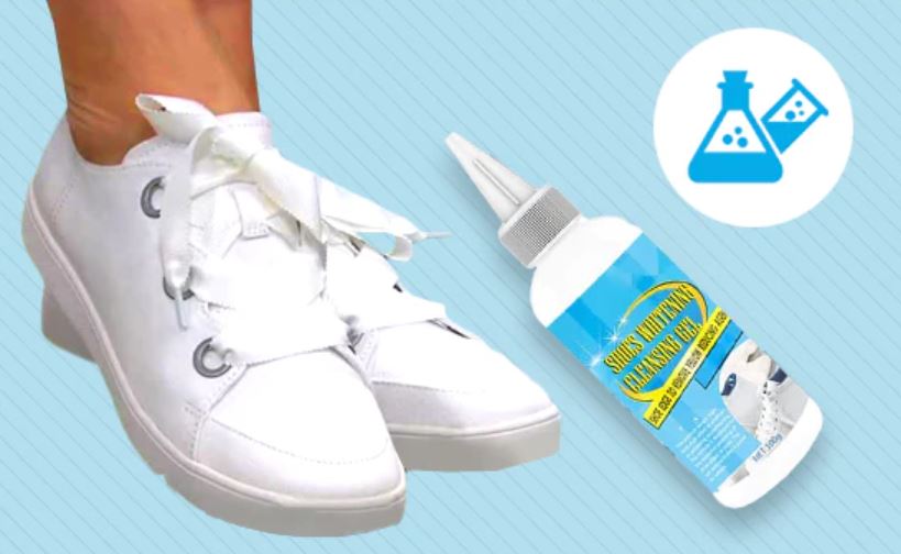 Schoenen vlek verwijderaar whitening reinigende gel
