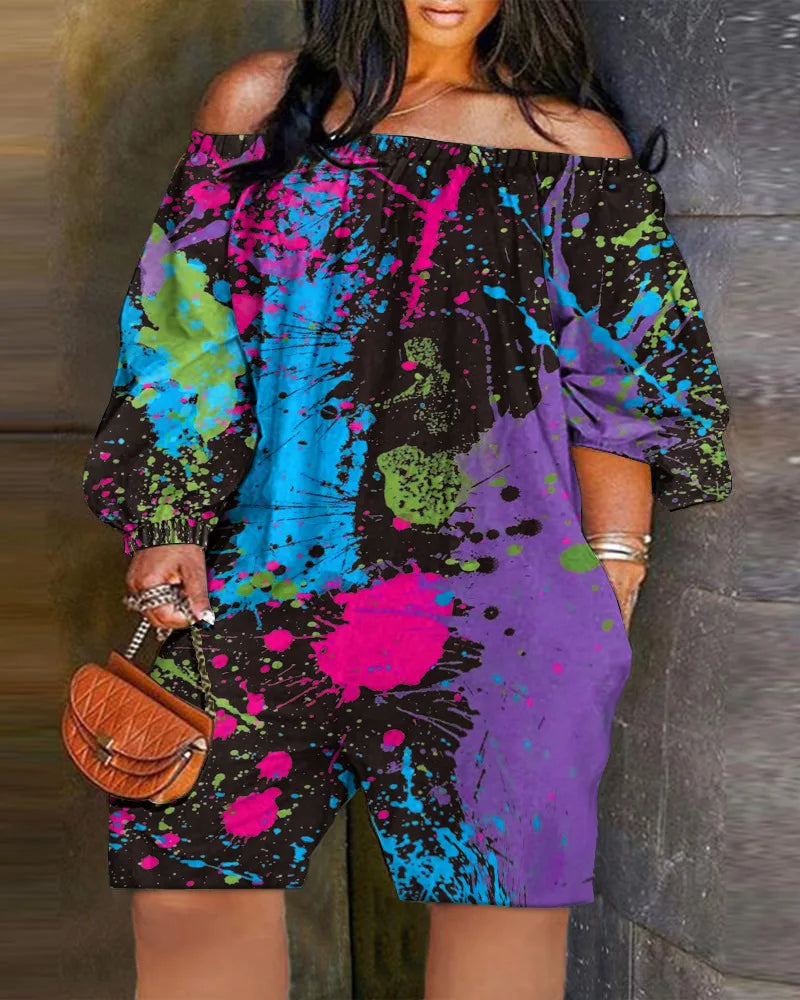 Kyra plus size playsuit