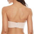 Naadloze bandeau BH met afneembare bandjes