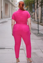 Isa plus size jumpsuit — afbeelding 3