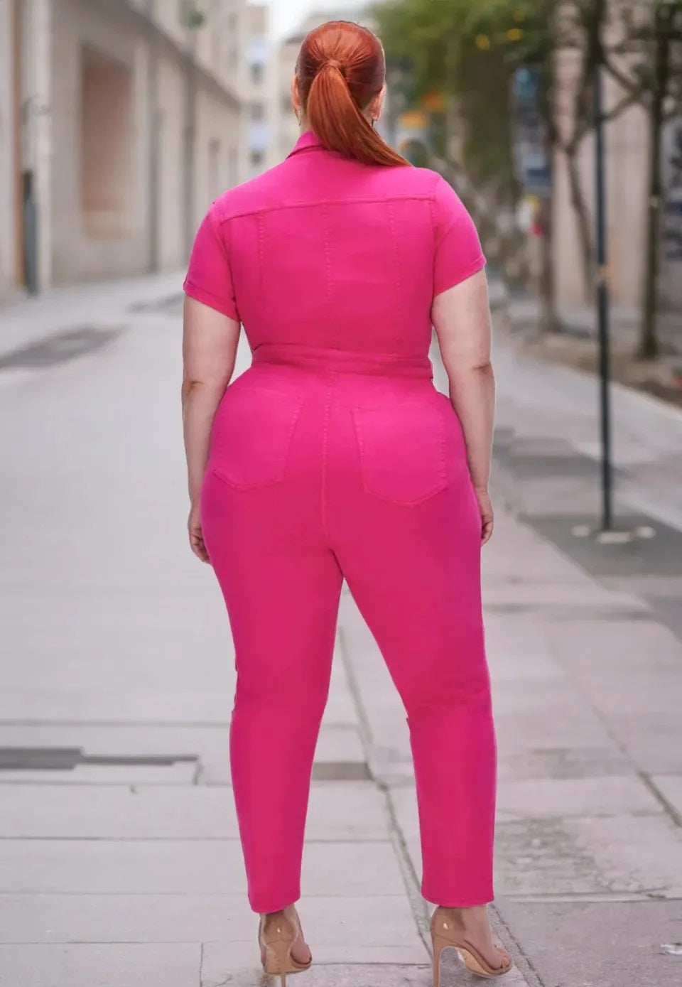 Isa plus size jumpsuit — afbeelding 3