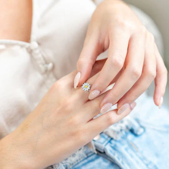 CalmRing nua - modieuze ring tegen nagelbijten, stress & angst