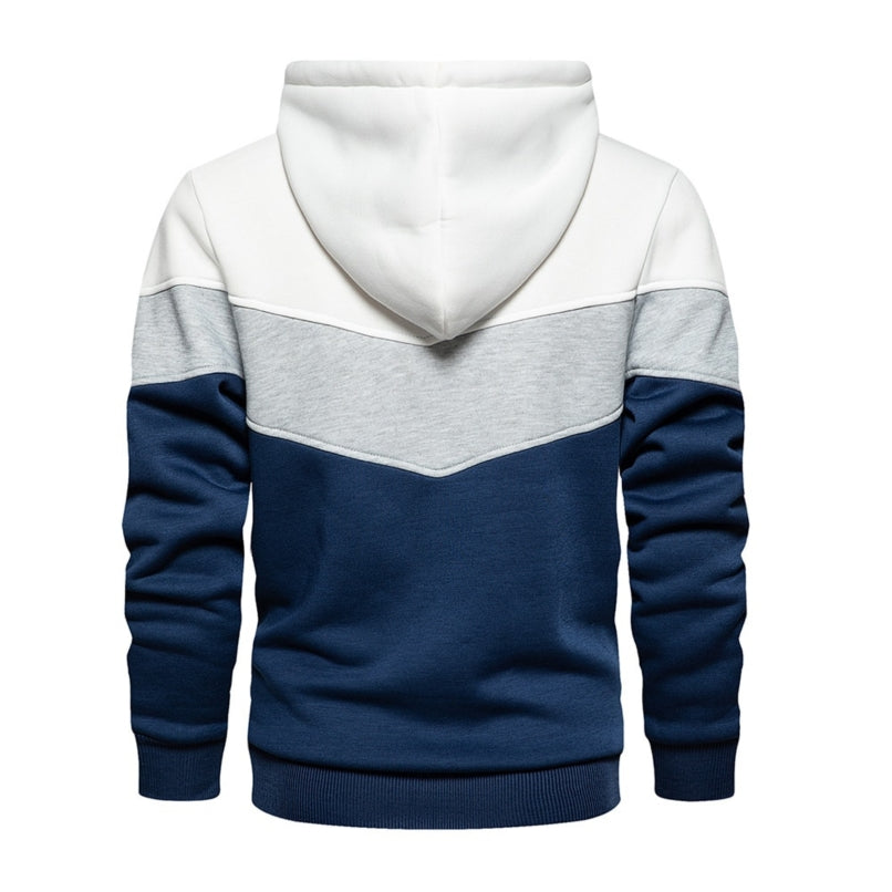 Heren hoodie van katoen-polyester-mix