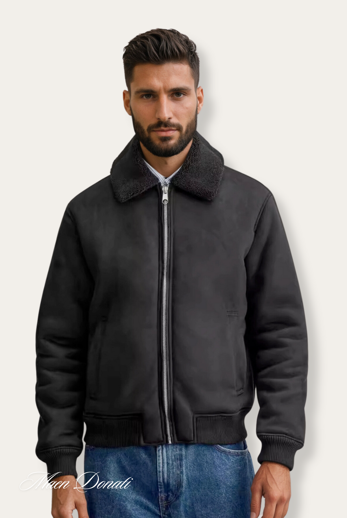 Stijlvol winter bomberjack