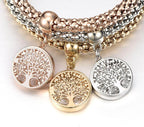 Tree of life bedelarmband