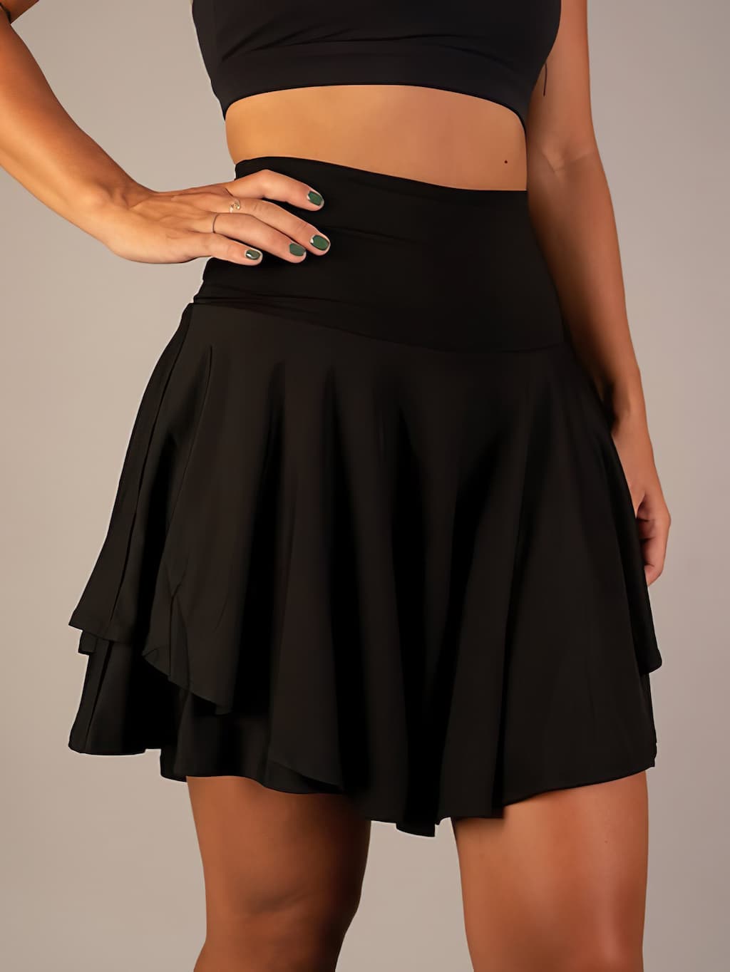Sportieve & functionele dames tennisrok met shorts en zakken