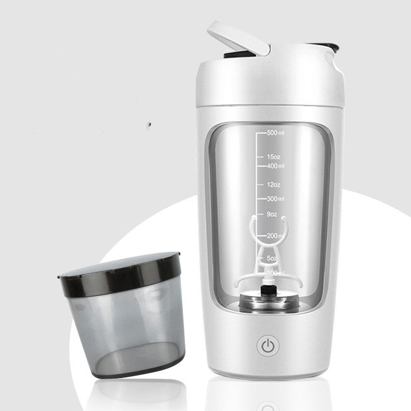 Zelfmixende proteïne-shaker met usb-aansluiting