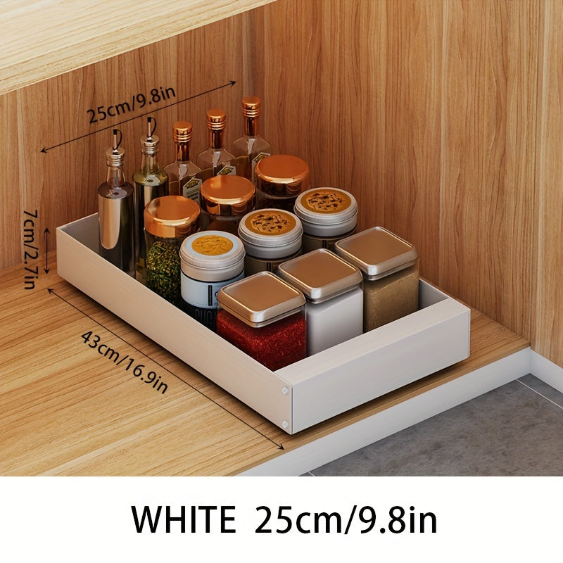 Uittrekbare keukenkast organizer