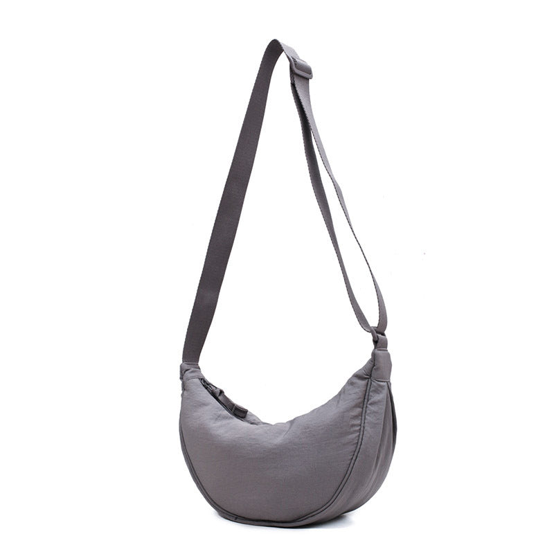 Half moon crossbody bag