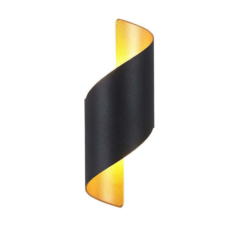 Spiraal LED wandlamp