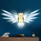Verlichte vleugels wandlamp