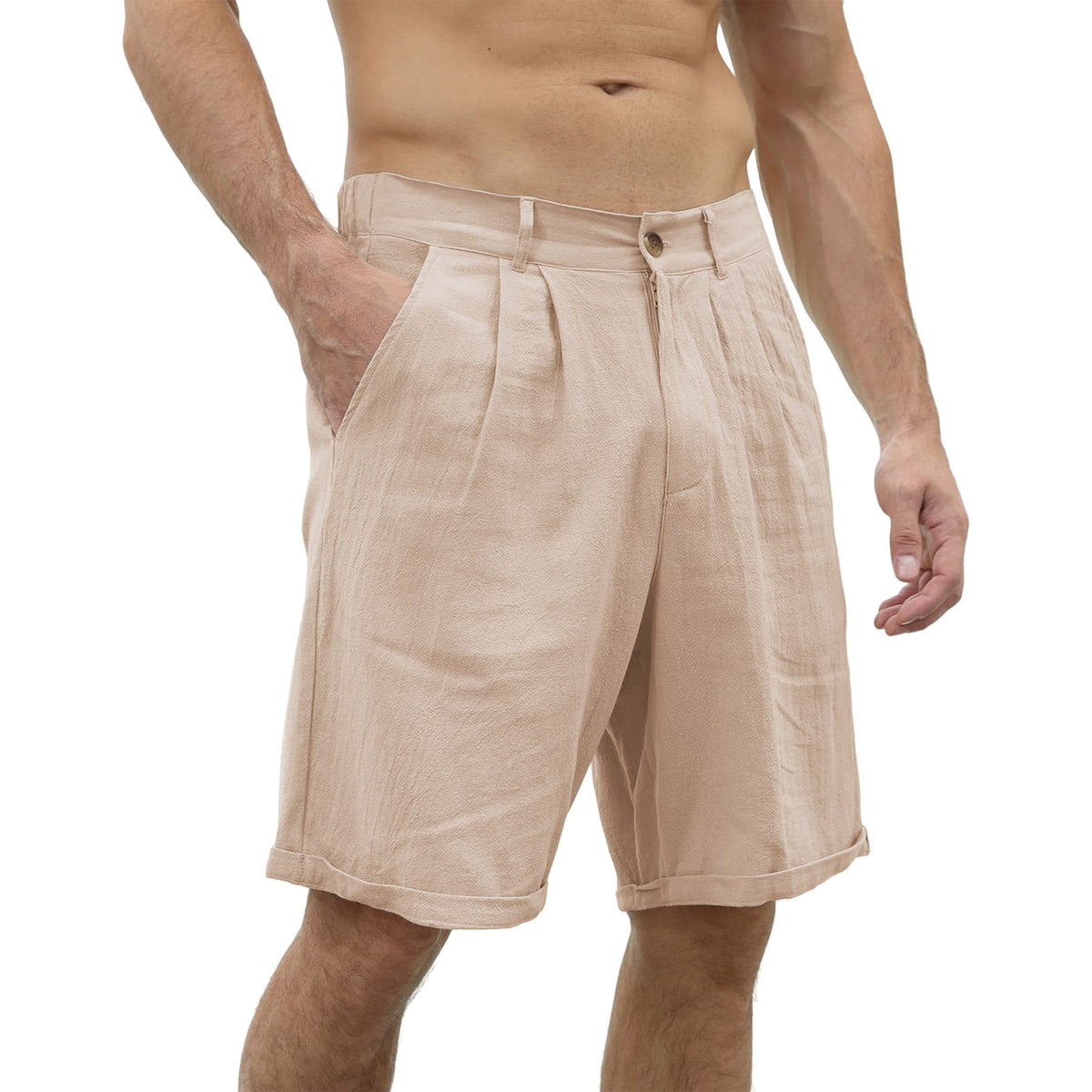 Casual vrijetijdsshorts met stretchcomfort