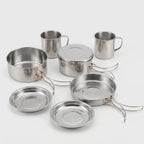 8-delige outdoor camping-kookset
