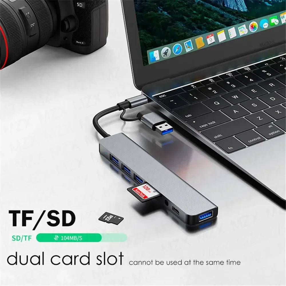 8-in-1 USB-C hub