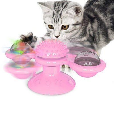 Katten windmolen krab- en speelstation