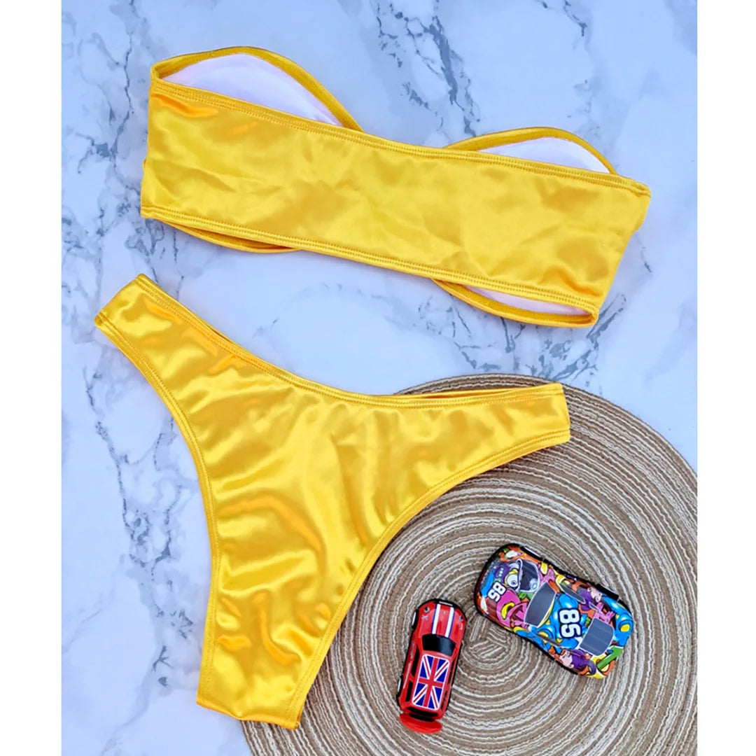 Hanna strapless bikini