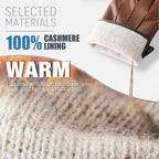Touchscreen winterhandschoenen met kasjmier voering